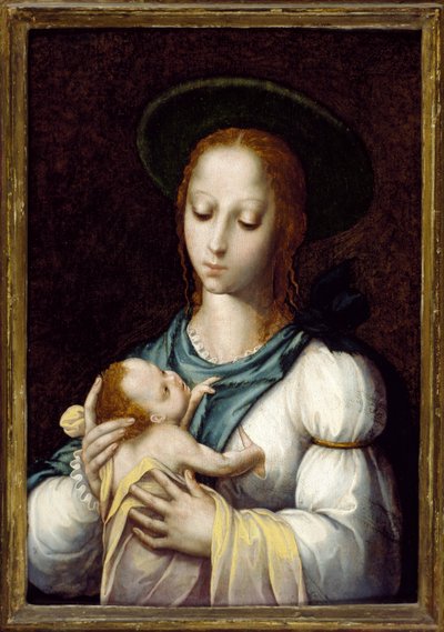 The Virgin and Child by Luis de Morales